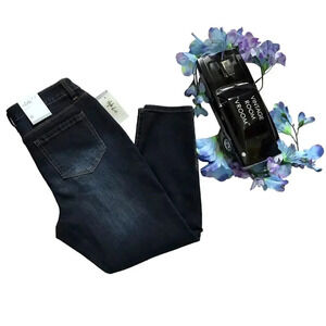 Style & Co. NWT Dark Wash Capri Jeans Women 6